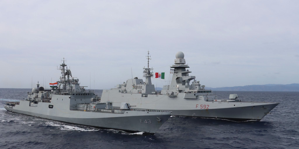 India e Italia, si rafforza la cooperazione marittima: la nave INS Trishul fa scalo a Civitavecchia