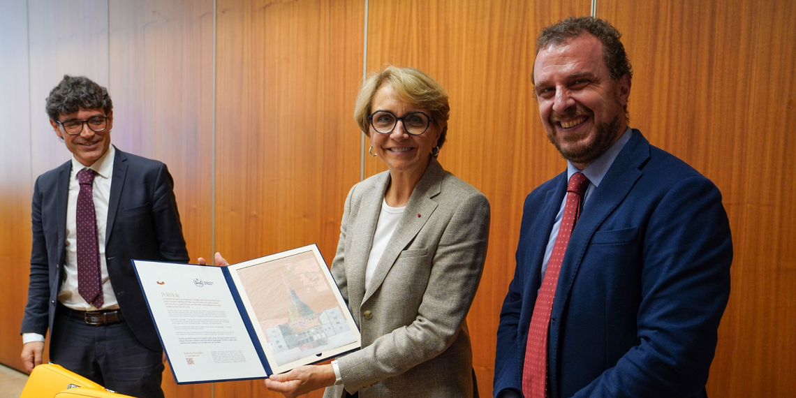 L’Ambasciatrice di Francia Anne-Marie Descôtes in visita al Politecnico di Torino