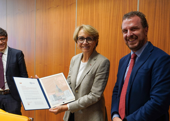 L’Ambasciatrice di Francia Anne-Marie Descôtes in visita al Politecnico di Torino