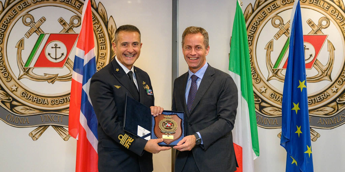 Italia-Norvegia, si rafforza la cooperazione tra le Guardie Costiere