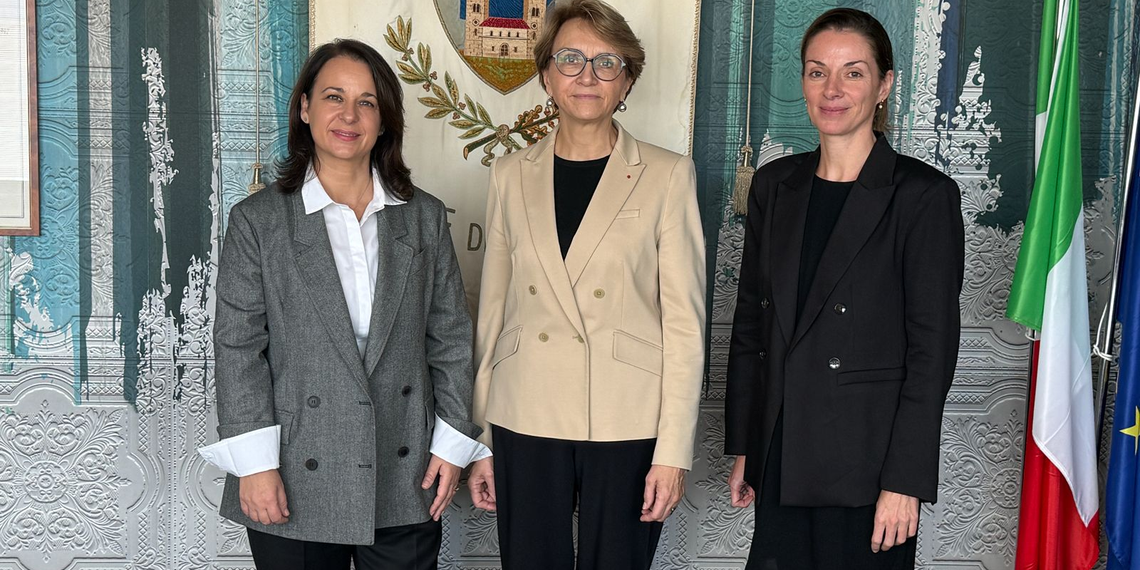 Scandicci, la sindaca Sereni incontra Ambasciatrice e Console di Francia. Visita al Gucci Art Lab
