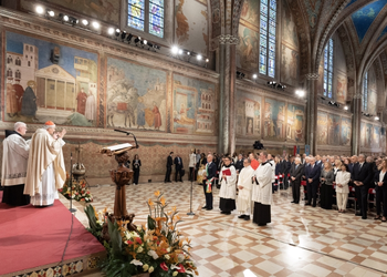 Mattarella ad Assisi per la Festa di San Francesco